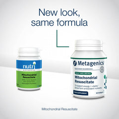 Metagenics Mitochondrial Resuscitate 60s (Formerly Nutri Adv. NUT-3520)