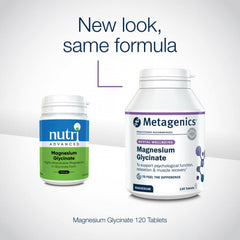 Metagenics Magnesium Glycinate 120s (Formerly Nutri Adv. NUT-5108)