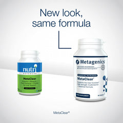 Metagenics MetaClear 60s (Formerly Nutri Adv. NUT-5522)
