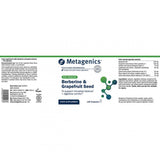Metagenics Berberine & Grapefruit Seed 120s (Formerly Nutri Adv. NUT-5550-A)