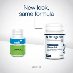 Metagenics Vitamin B6 90s (Formerly Nutri Adv. NUT-5576)