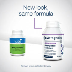 Metagenics Methylated Complex 90s (Formerly Nutri Adv. Methyl Complex NUT-5709)