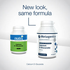 Metagenics Calcium D-Glucarate 90s (Formerly Nutri Adv. NUT-5781)