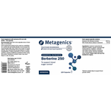 Metagenics Berberine 250 120s (Formerly Nutri Adv. NUT-6180-A)
