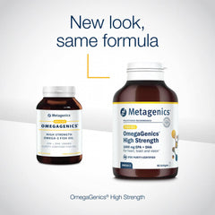 Metagenics OmegaGenics High Strength Omega-3 Fish Oil 60's