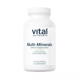 Multi-Minerals Citrate/Malate Formula (No Copper or Iron) - 120 Capsules | Vital Nutrients