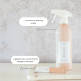 Spruce Multi-Purpose Cleaner Starter Kit 1 Reusable Bottle + 4g Refill (500ml)