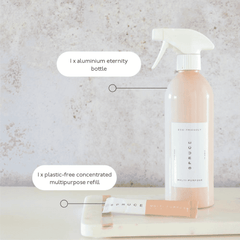 Spruce Multi-Purpose Cleaner Starter Kit 1 Reusable Bottle + 4g Refill (500ml)