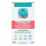 Health & Her Multivitamin for Women Taking Hormonal Contraception 60s