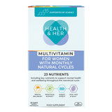 Health & Her Multivitamin for Women with Monthly Natural Cycles 60s