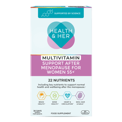 Health & Her Multivitamin Support After Menopause for Women 55+ 60s