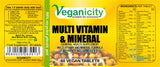 Veganicity Multi Vitamin & Mineral