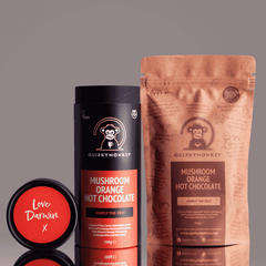 Quirky Monkey Mushroom Orange Hot Chocolate 150g
