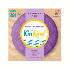 KinKind My Platinum touch! Purple Shampoo Bar 50g