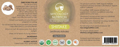 Mycology Nutrition Shiitake (Lentinula edodes) 120g