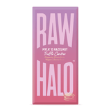 Raw Halo Mylk & Hazelnut Truffle Centres Organic Chocolate Vegan 90g