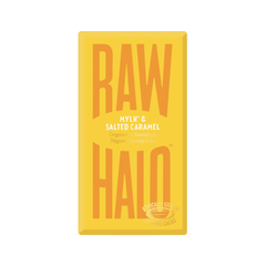 Raw Halo Mylk & Salted Caramel Organic Chocolate Vegan 35g
