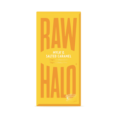Raw Halo Mylk & Salted Caramel Organic Chocolate Vegan 70g
