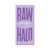 Raw Halo Mylk & Vanilla Organic Chocolate Vegan 70g
