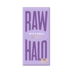 Raw Halo Mylk & Vanilla Organic Chocolate Vegan 70g
