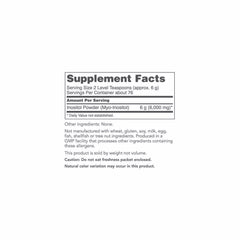 Myo Inositol Powder - 454g | Protocol for Life Balance