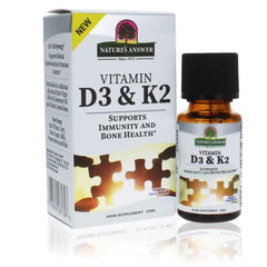 Nature's Answer Vitamin D3 & K2 15ml