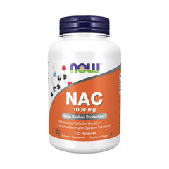 NAC (N-Acetyl-L-Cysteine) 1000mg - 120 Tablets | NOW Foods