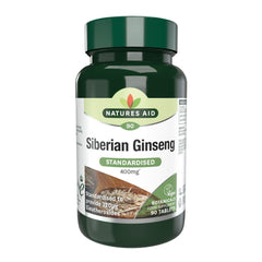 Natures Aid Siberian Ginseng 90's