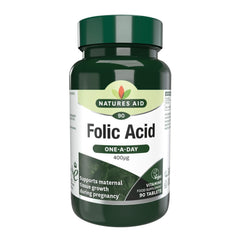 Natures Aid Folic Acid 400ug 90's