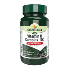 Natures Aid Vitamin B Complex 100 (Time Release) 30's