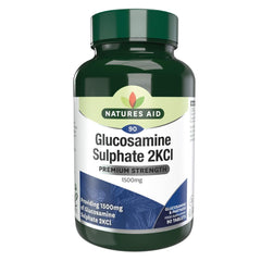 Natures Aid Glucosamine Sulphate 2KCl 1500mg 90's