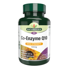 Natures Aid Co-Enzyme Q10 (High Strength) 100mg 90's
