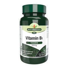 Natures Aid Vitamin B1 Thiamin 100mg 90's