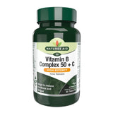 Natures Aid Vitamin B Complex 50 + C (High Potency) Time Release 30's