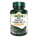 Natures Aid Vitamin B Complex 50 + C (High Potency) Time Release 90's