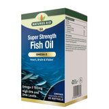 Natures Aid Super Strength Fish Oil Omega-3 60's