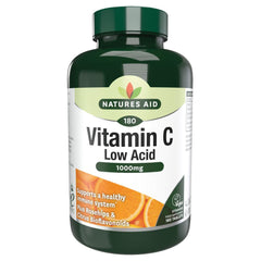 Natures Aid Vitamin C Low Acid 1000mg 180's