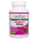 Natures Aid Raspberry Ketones Advance + Green Tea 400mg 60's