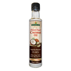 Natures Aid Premium Liquid Coconut Oil 250ml