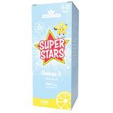 Natures Aid Super Stars Omega-3 with Vitamin D3 4-12 Years Lemon Flavour 150ml