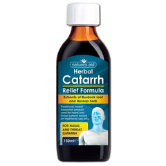 Natures Aid Herbal Catarrh Relief Formula 150ml