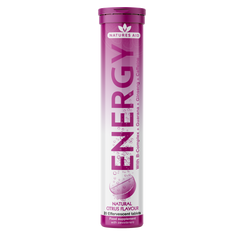 Natures Aid Energy Effervescent (Citrus Flavour) 20's