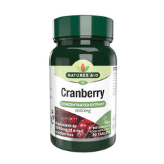 Natures Aid Cranberry 30's