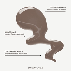 London Grace Nail Polish Hazel 12ml