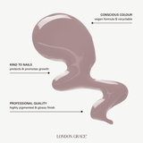 London Grace Nail Polish Heather 12ml
