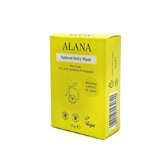Alana Natural Body Wash Refreshing Lemon & Lime (Bar) 95g