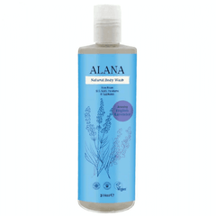 Alana Natural Body Wash Relaxing English Lavender 100ml (Travel Size)