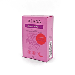 Alana Natural Shampoo Therapeutic Pink Rose & Geranium (Bar) 95g