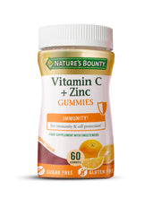 Nature's Bounty Vitamin C + Zinc Gummies 60's