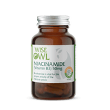 Wise Owl Niacinamide (Vitamin B3) 50mg 60s